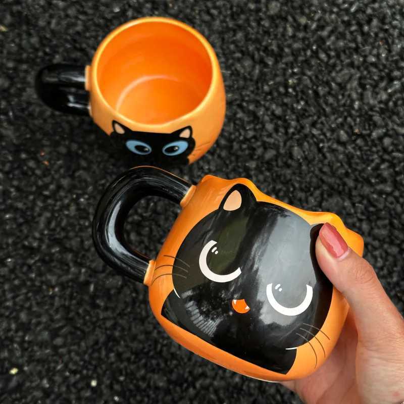 Birthday Gift for Girls Creative Cat g for Best Friend Water Cup High-Value Practical Cup for Boys Ceramic Cup H251209