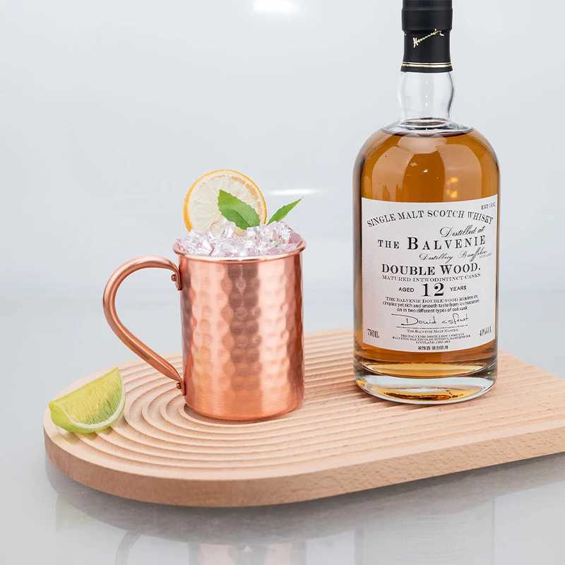 100 400ml Copper Moscow Me g 1/2/3/4PCS Durable Coppery Beer gs Coffee g Milk Cup e Copper Bar Cup H251209