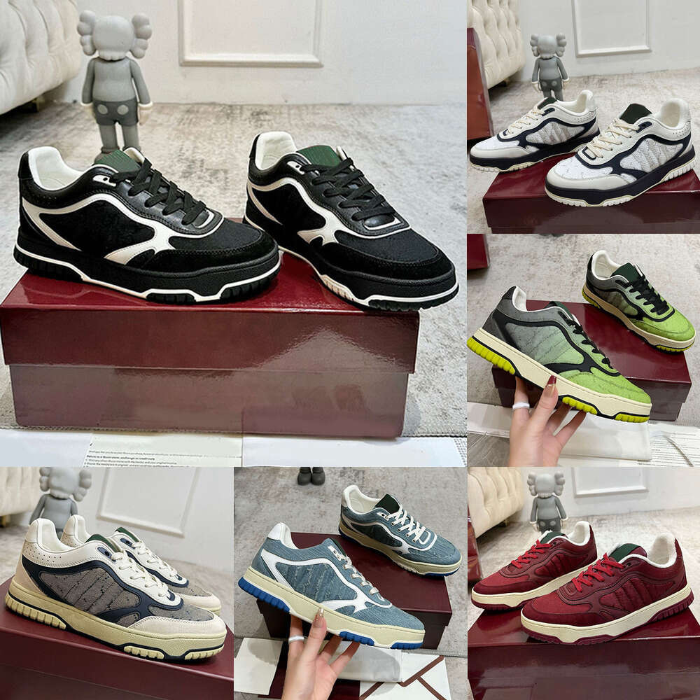 classic lace-up low trainer leather dress unisex formal casual office running sports athletic outdoor shoes dhgate designer Womens mens shoe luxury Re -Web sneaker