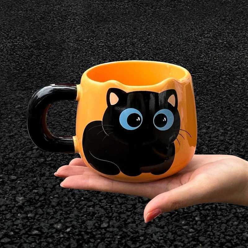 Birthday Gift for Girls Creative Cat g for Best Friend Water Cup High-Value Practical Cup for Boys Ceramic Cup H251209