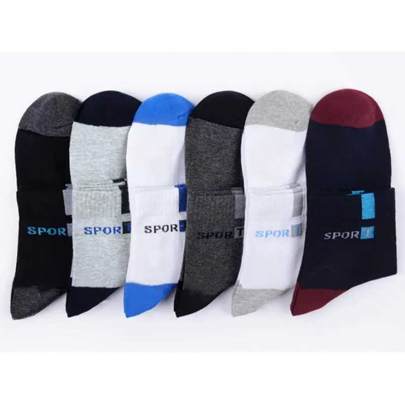 5Pairs/Lot Mens Socks Mid-tube Socks Absorb Sweat Running Professional Sports Socks Breathable Outdoor Basketball Riding SocksT251209
