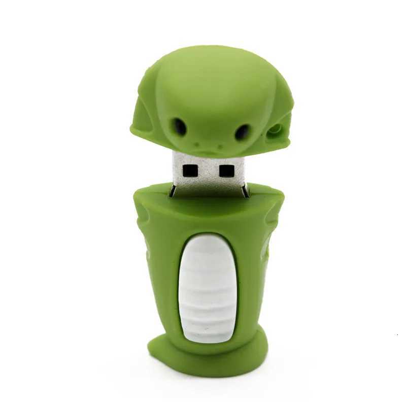 Chinese Zodiac usb flash drive disk green snake/chicken/rabbit/horse/monkey memory stick pendrive Pen drive 8GB 16GB 32GB C251209