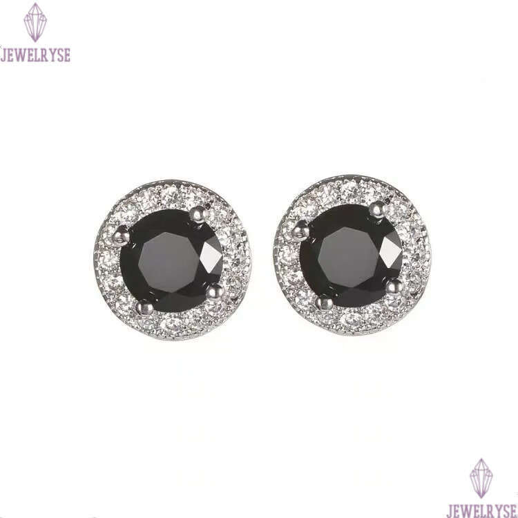 luxury round designer earrings for women moissanite cz zircon circle hollow design earring ear rings earings jewelry birthday valentines day gift