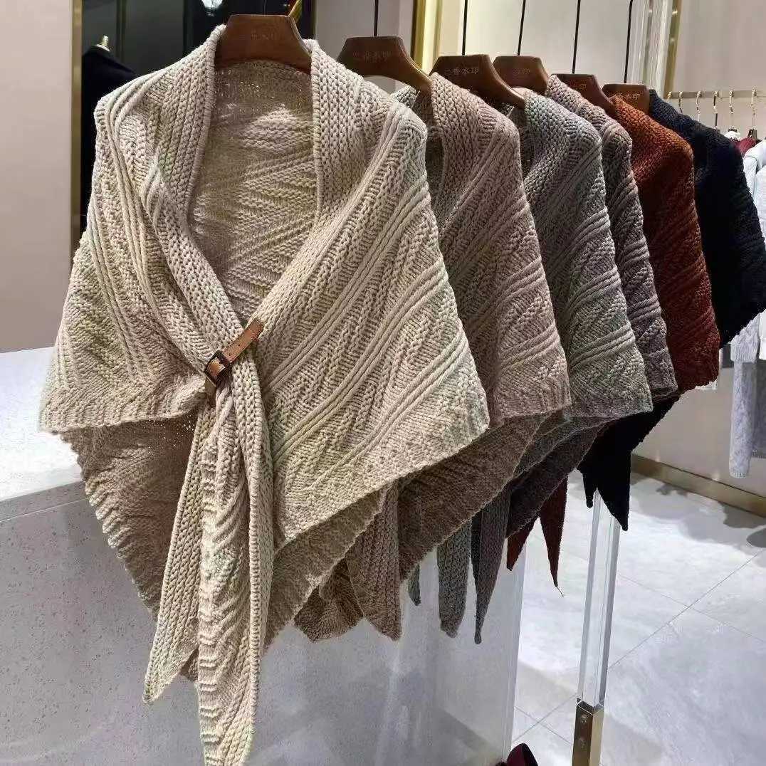 Luxury Knitted Scarf Women Cashmere Bufanda Pashmina Lady Shawls and Wraps Female Soft Thin Keep Warm Poncho Coart Y251208