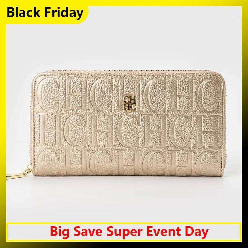 CH Niche Light Luxury Brand High Quality Exquisite Compact Women's Wallet Elegant Convenient With Fashion