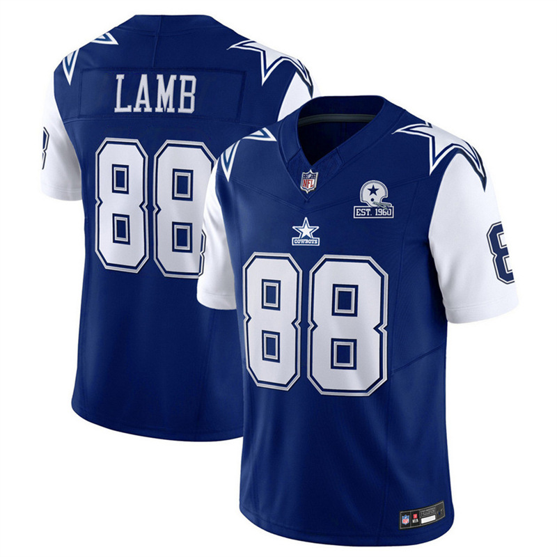 88# CeeDee Lamb Custom Football Jerseys for men women youth on afcjerseys store