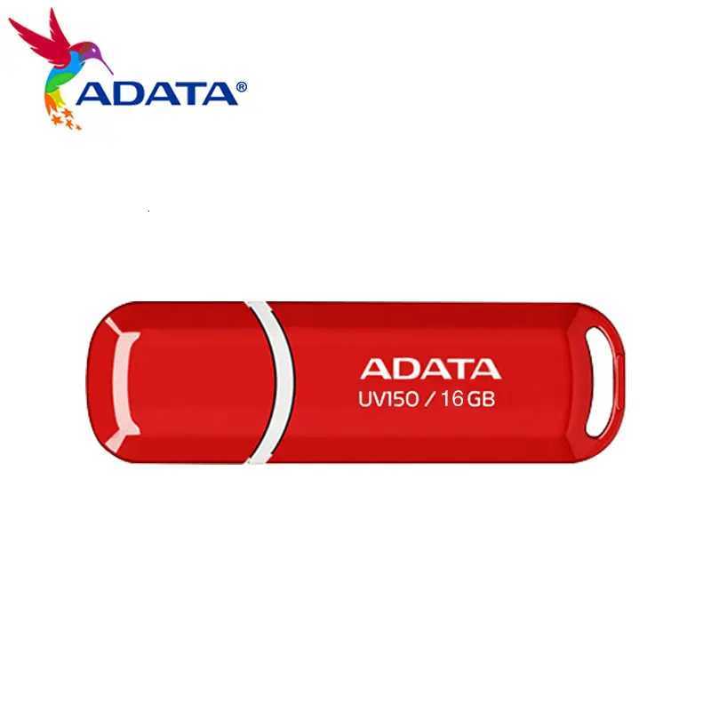 ADATA UV150 USB 32 Flash Drive 32GB 64GB Pendrive High Speed Port Red USB U Disk Pen Drive Memory Stick For Cputer C251209