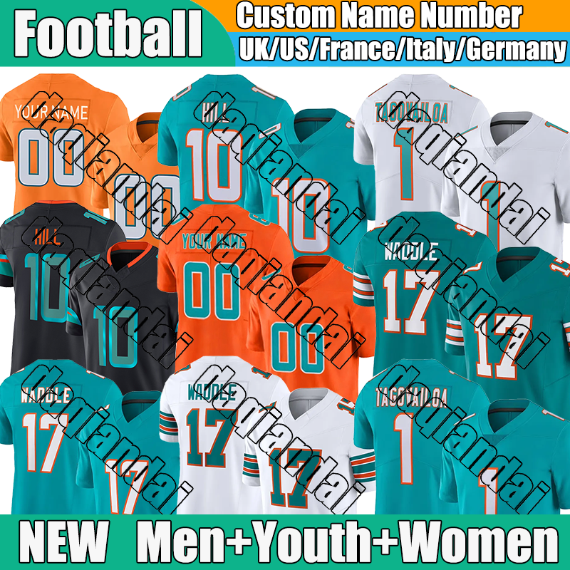 Miami city Dolphinss jersey Poyer Griese Chubb Robinson Csonka Thomas Sanders Holland Football Jerseys