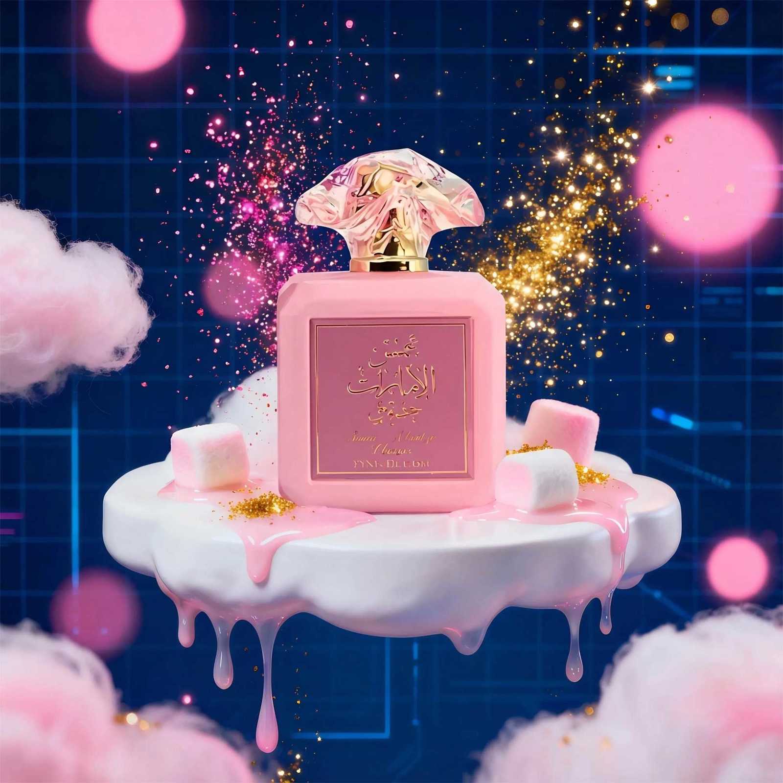 Ard al Zaafaran Women EDP - Pink Blush Shams Al Emarat Khususi Marshmallow Scent Arabian Sweet Romantic Perfume 100MLT251209