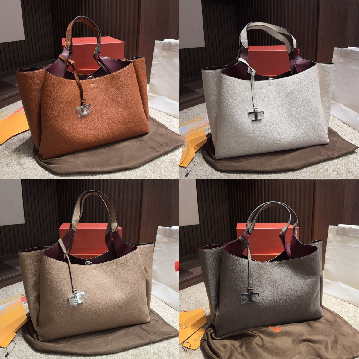 10A Top Quality Designer Bag Brand Timelessbags T Classic Pendant Calf Leather Shoulder Bag Womens Large Capacity Tote Bag Designer Handbag