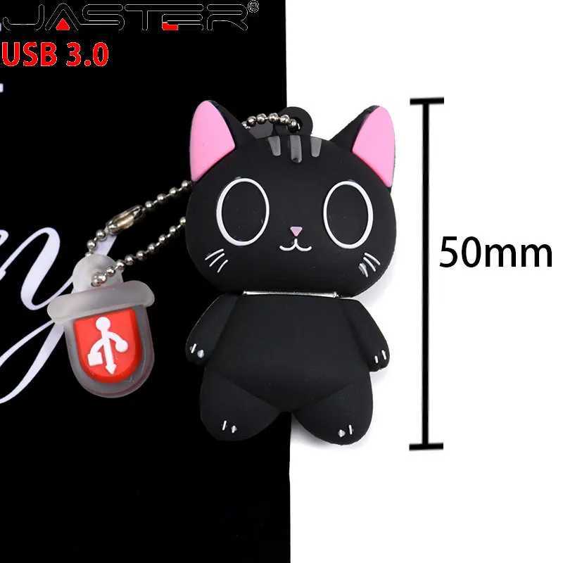 USB 30 Flash Drive 128GB Cute Cartoon Pen Drive 64GB Penguin Cat Owl Frog Memory Stick 32GB Bee Pendrive 8GB 16GB U Disk C251209
