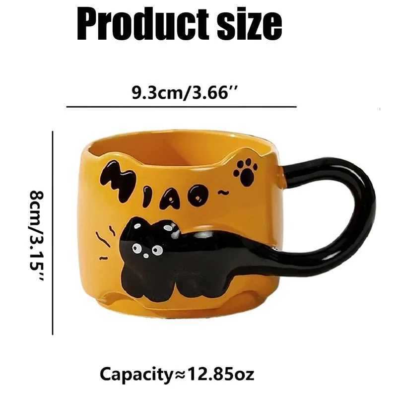 Stacking Cat g Coffee Tea Cup Cute Cartoon Design Stacking Creative Able Ceramic Fun Gift For Daily Household Use g H251209