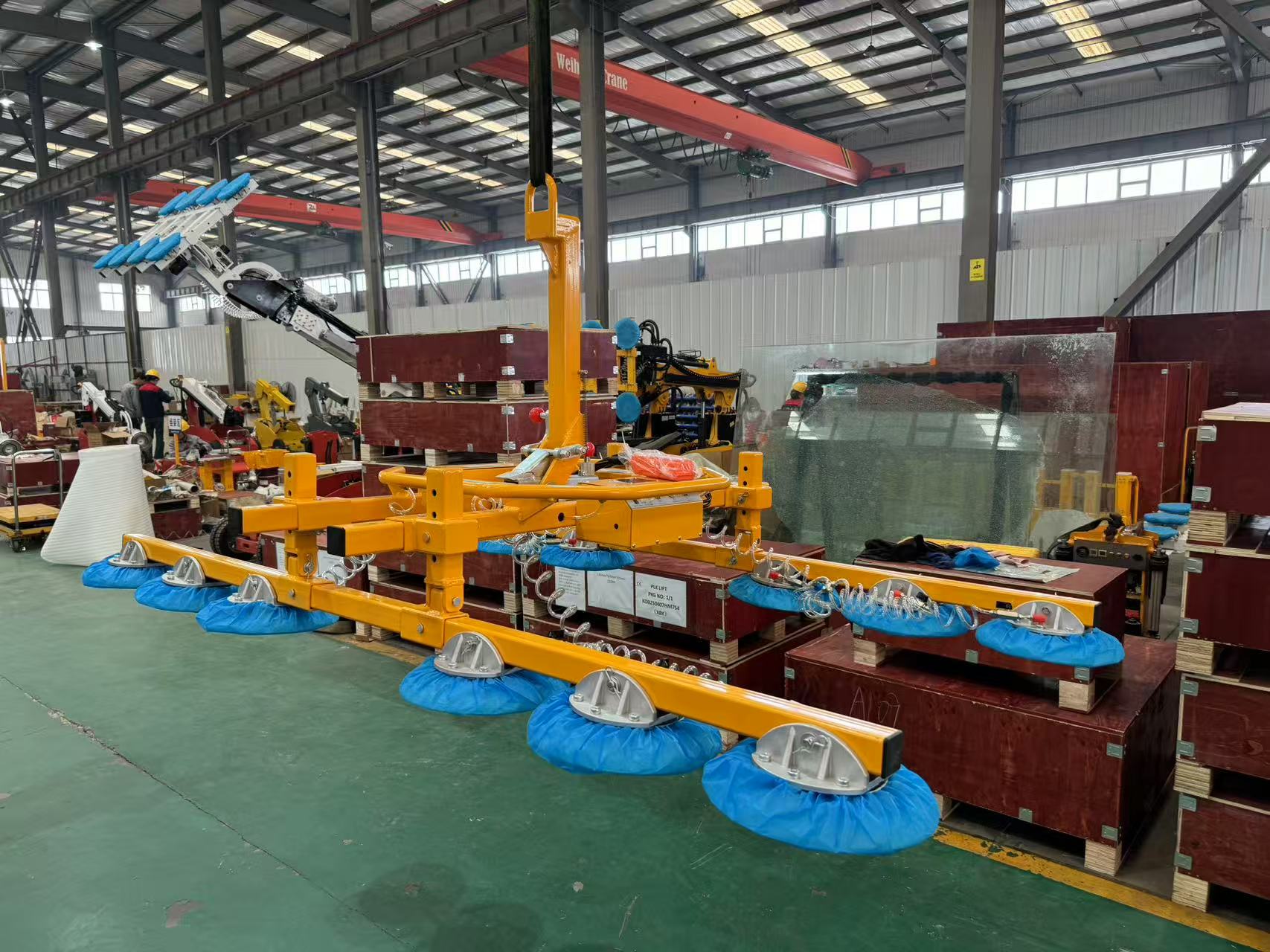 High-Capacity Battery Vacuum Lifter | Hot Sale 400KG & 800KG CE Certified Robotic Suction System