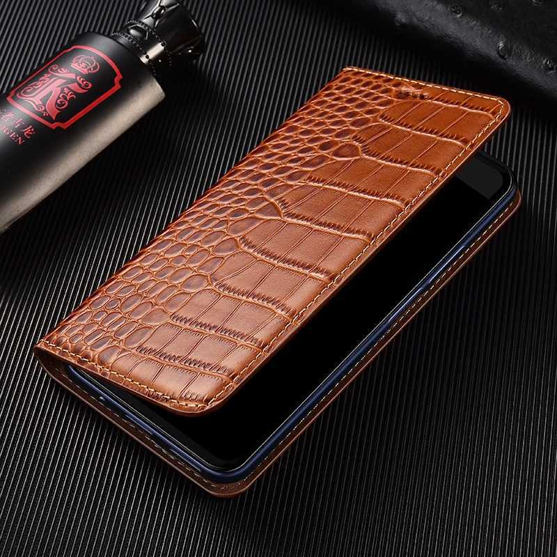 For iPhone 7 8 X XS XR 11 12 13 14 15 16 16E Pro Plus Max Case Crocodile Genuine Leather Flip Wallet Cover Cases C251209