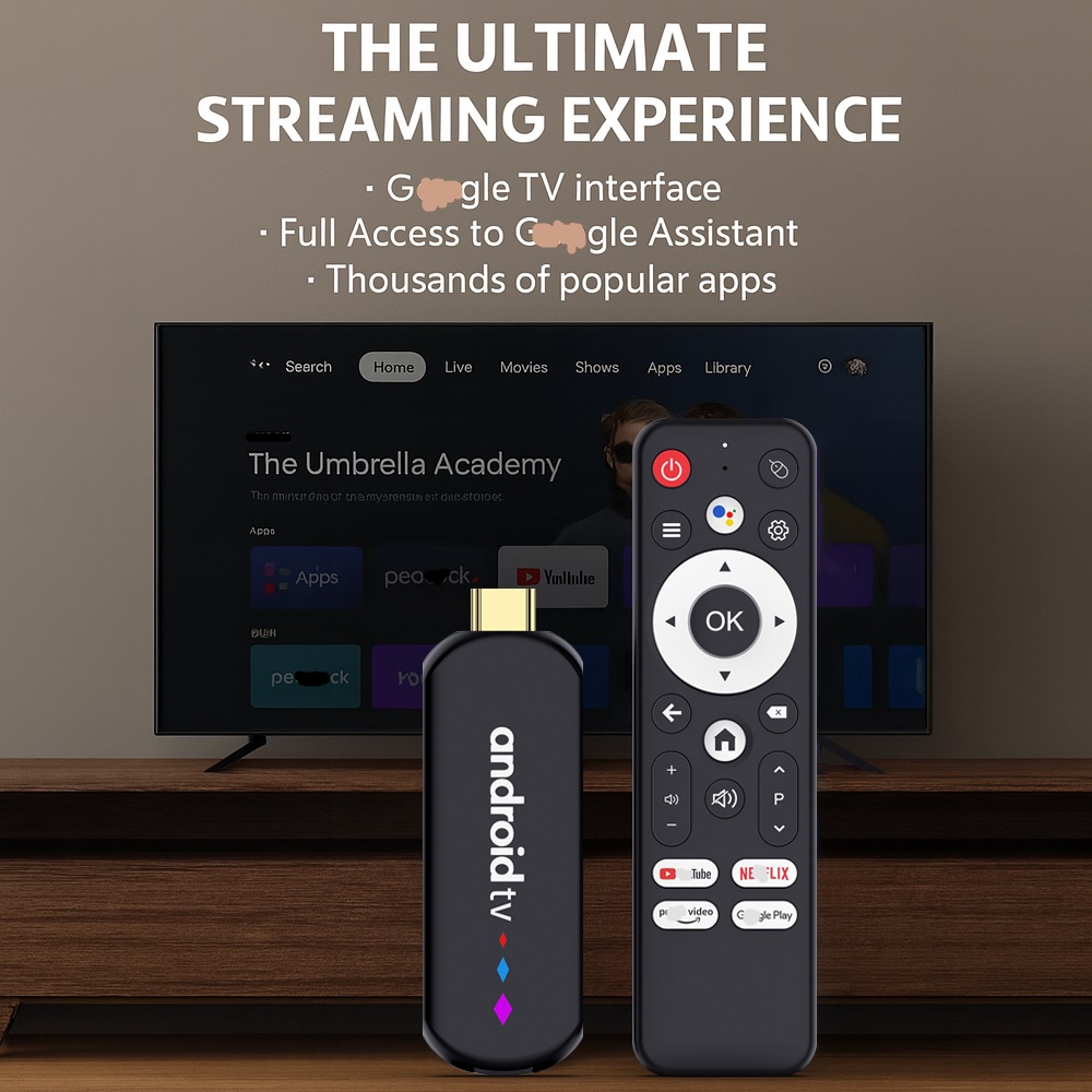 Android 14.0 H96 Max S905L3 TS TV Stick Amlogic S905L Quad Core 4K HDR 2.4G 5G Wifi RAM 2GB ROM 16GB Game Media Player Smart TV Box