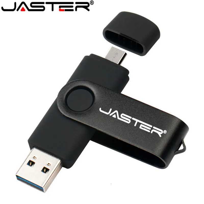 JASTER Micro usb interface 20 OTG flash drive Smart Phone Tablet PC 4GB 8GB 16GB 32GB 64GB Pendrives Real Capacity Usb stick C251209