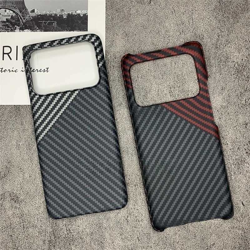 Case For 11 tra Case Matte Hard Carbon Fiber Texture Pattern Slim Thin Cover For Mi 11tra 5G Shell Bumper C251209