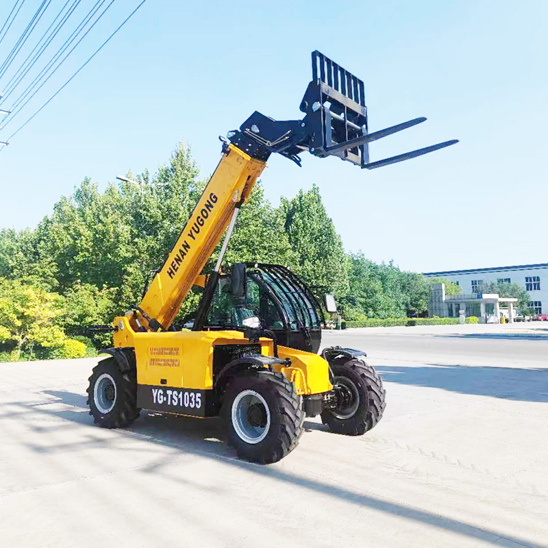 Industrial Telescopic Boom Forklift | High Power Warehouse Handling Equipment for Large-Scale Logistics
