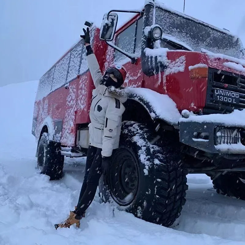 Mens Thermal Down Jacket Thick Puffer Men Coat High Quality Overcoat Winter Parka 90 White Duck Removable Cap y251205