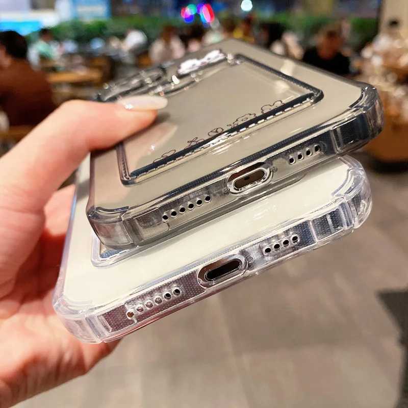 Card Holder Wallet Phone Case For iPhone 11 Case iPhone 17 15 13 11 12 14 16 Pro Max XR X XS 8 7 Plus SE Soft Silicone Cover C251209