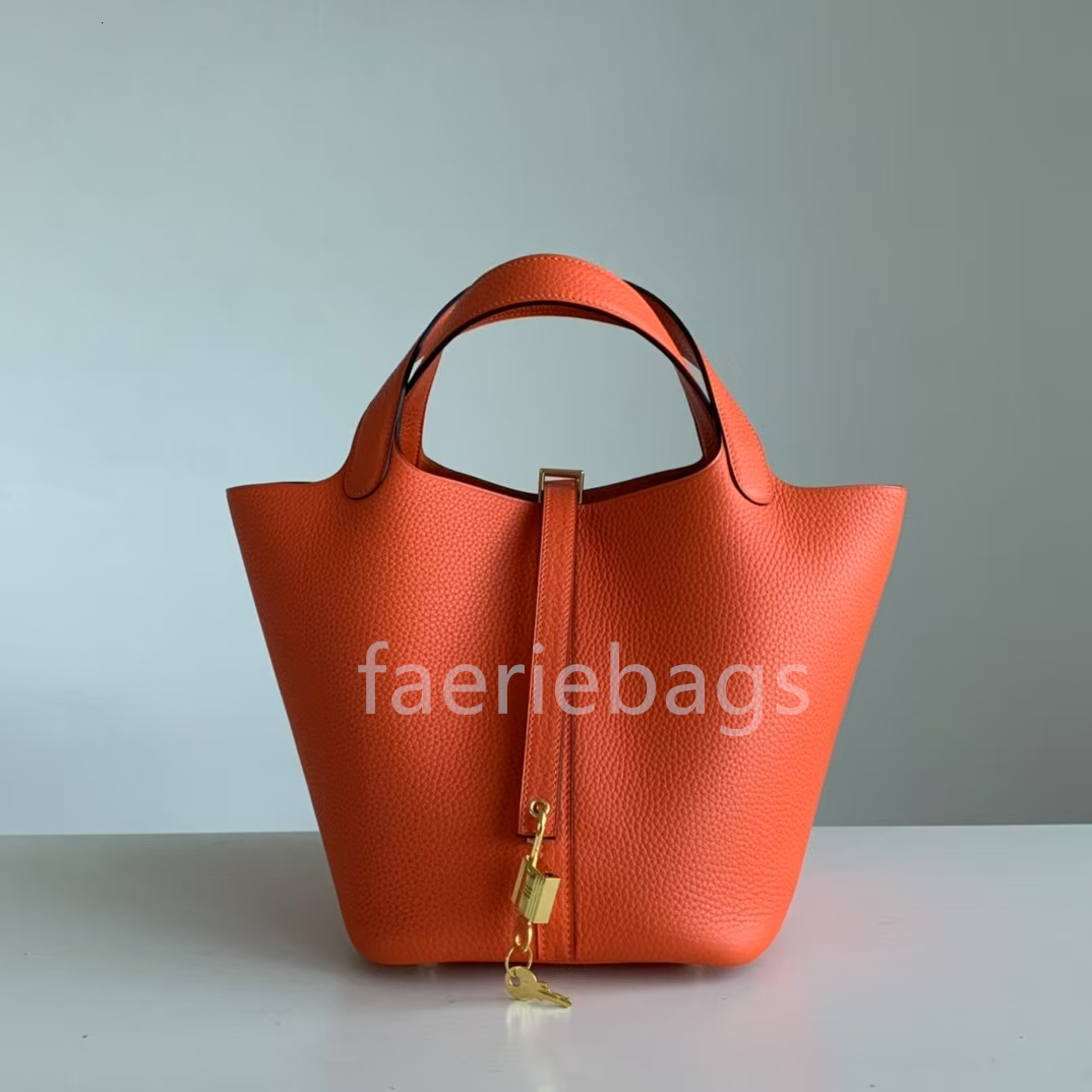 Bags luxury bag designer bag semi handmade all leather hand-held bag vegetable basket classic simple and elegant womens bag handbag sac de luxe bags designer women