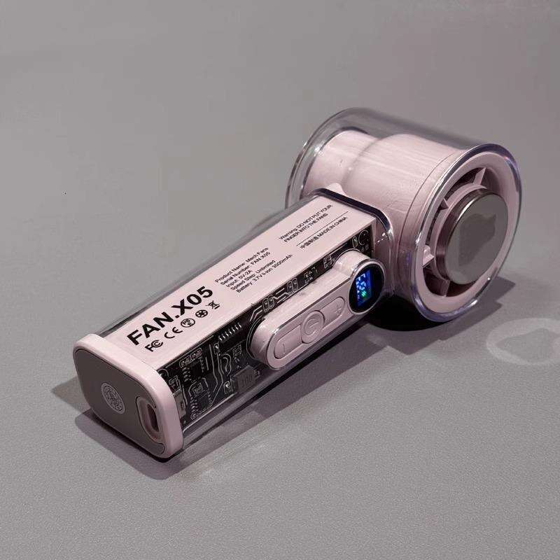 Southeast Asia Hot-Selling Source Factory Digital Display Mini Portable High-Speed Cooling Ice USB Handheld Small Fan