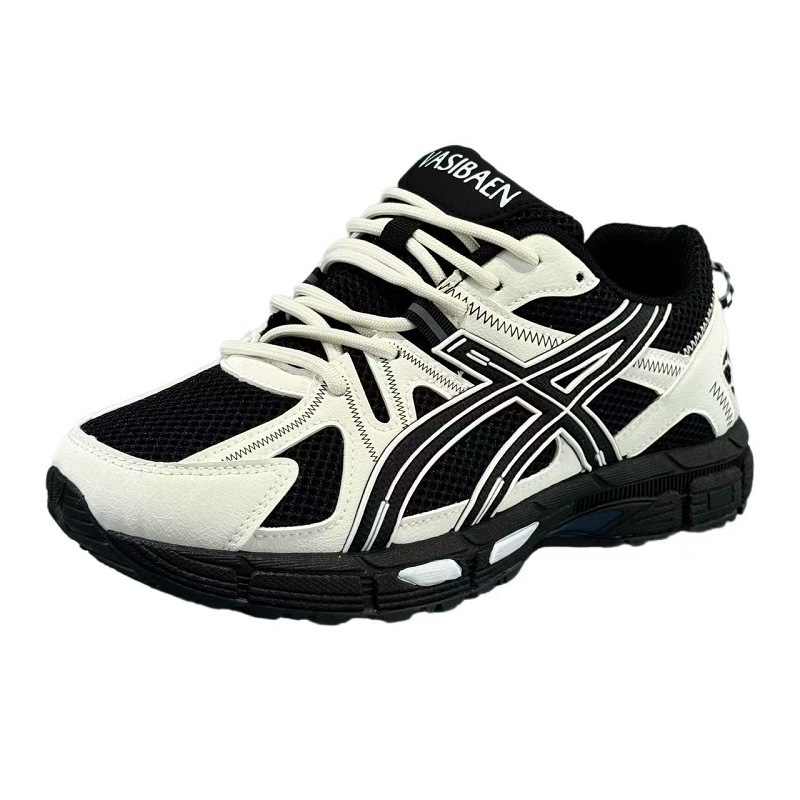 Hot Sale New Design Fashionable Men's Shoes Summer Breathable Mesh Casual Sports Shoes Color blocked Versatile Trendy Sneakers Size 39-44 Free Sh