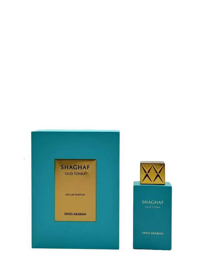 Swiss Arabian Shaghaf Oud Tonka Vanilla Perfume Warm Amber Earthy Woody Arabic Fragrance 25 ozT251209
