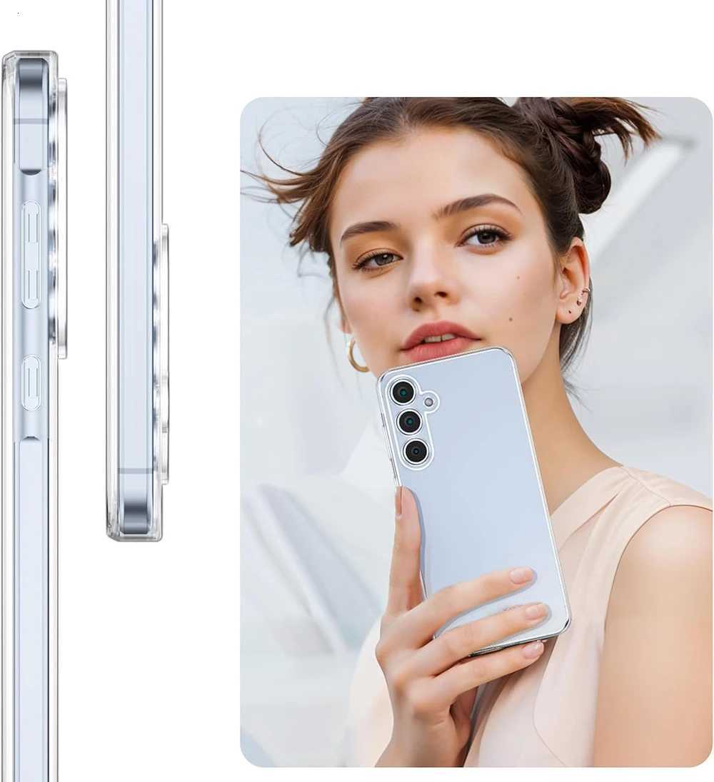 tra Thin Silicone Soft Case For Galaxy S24 FE Plus tra Clear Back Cover For S 24 S24 S24FE 5G Shell C251209
