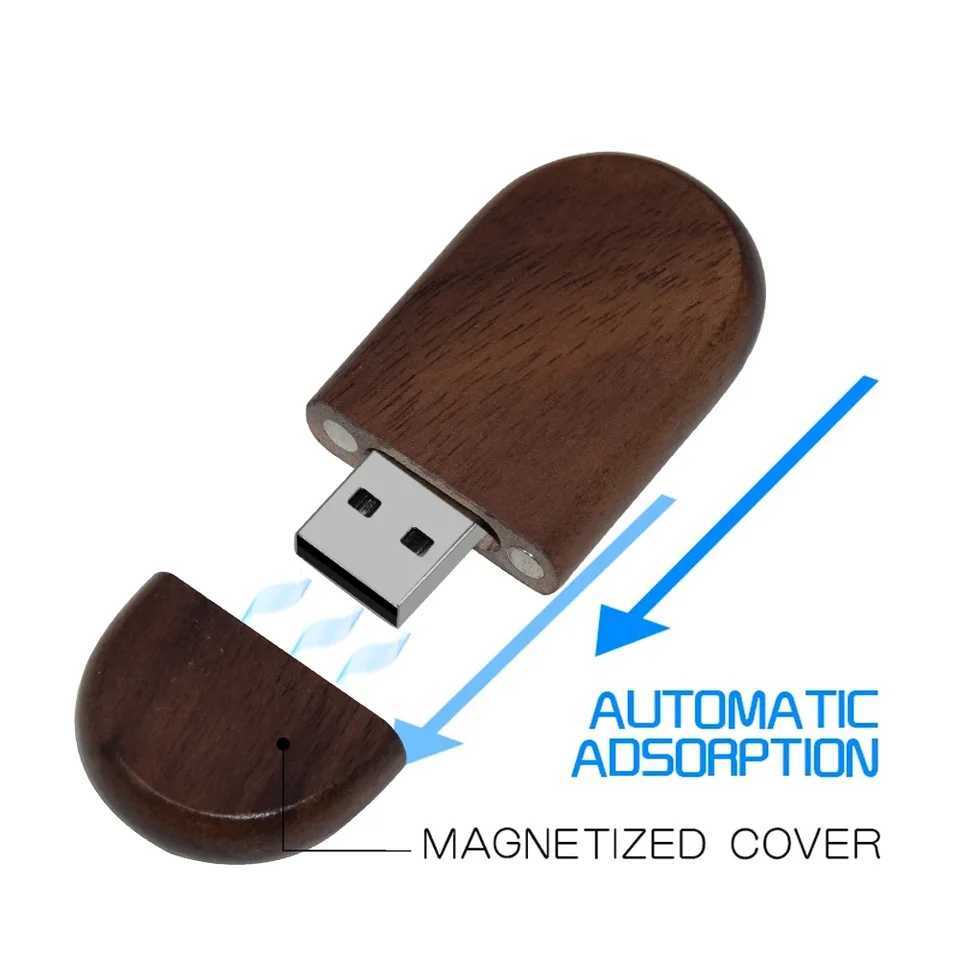 High Speed Wooden USB 30 Flash Drives 256GB 128GB 64GB Pen Drive 16GB 8GB Bamboo Memory Stick Business Gift Usb Stick C251209