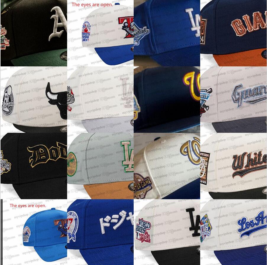 All Fan's A-Frame Adjustable Hat Men's free Size Vintage Flat Sport Baseball Snapback Caps Adult curved brim cap For Men Women golf trucker cap Chapeau bone Mix JU17-8