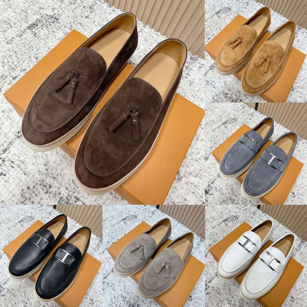 Designer Mens shoe Top Quality Dress Formal Men's Leather Suede flat lace up shoes Luxury Loafers Work Social Business party Wedding office casual shoes outdoor