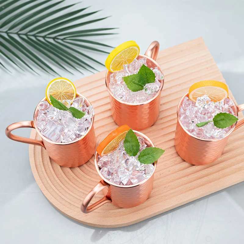 100 400ml Copper Moscow Me g 1/2/3/4PCS Durable Coppery Beer gs Coffee g Milk Cup e Copper Bar Cup H251209