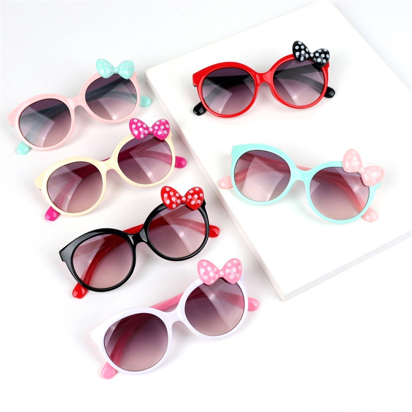 New Kids Children Round Flower Sunglasses Girls Boys Baby Sport Shades Glasses UV400 Outdoor Sun Protection Eyewear Z260305