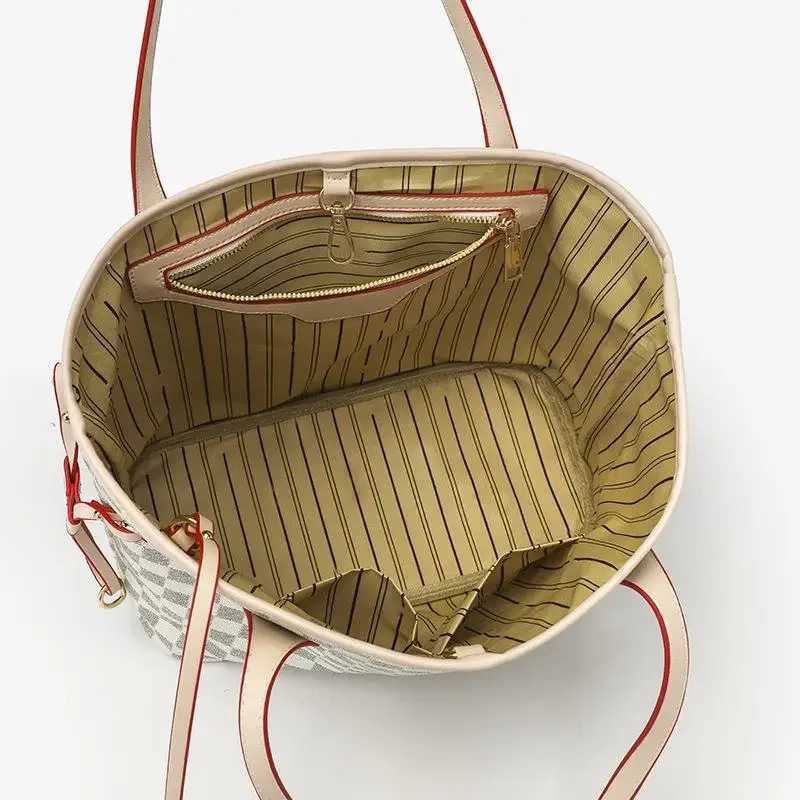 New Fiable Wens Bags European and Style Plaid Casual Bags Large-Capacity Trendy Handbags High-End Y251209