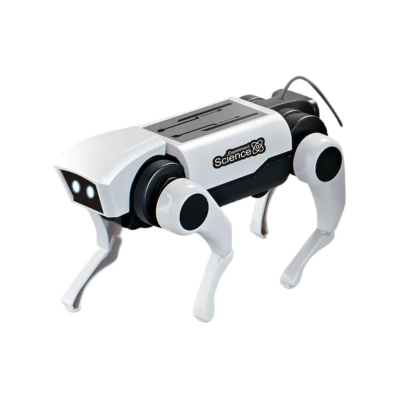 Rc Robot Dog Remote Control Mechanical Toy Science Teaching DIY Assembling Model Electric Set Toys for Boys Kids Gifts