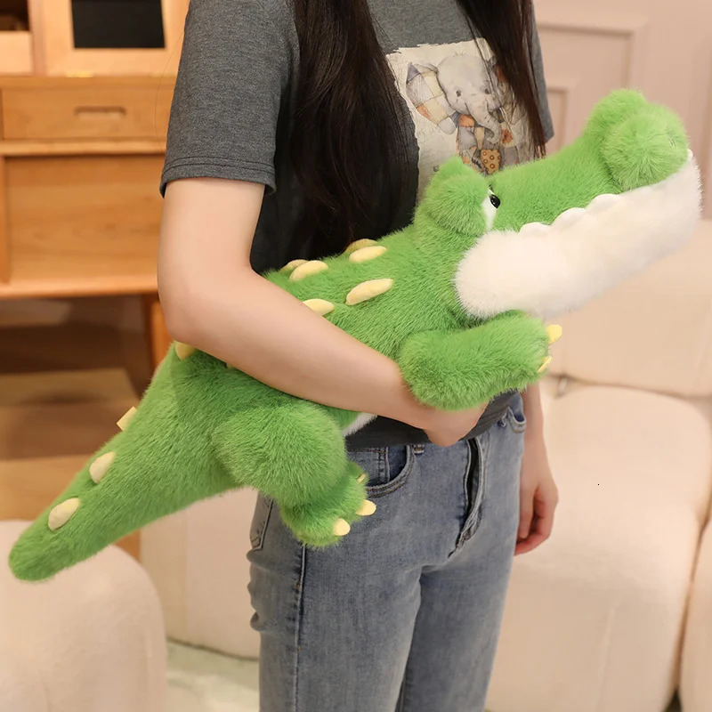 50cm soft Stuffed Animal Crocodile Doll Plush Toy Decorated Plush Toy Pillow cartoon Crocodile Birthday Gift For Children 251204