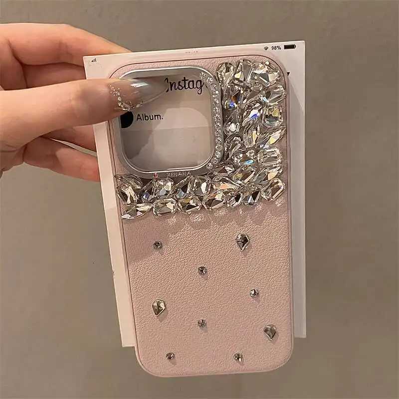 High Quality Phone Case For iPhone 17 16 15 13 12 14 Pro Max Luxury Glitter Diamond Bling Rhinestone Cover For iPhone 17 Pro max C251209