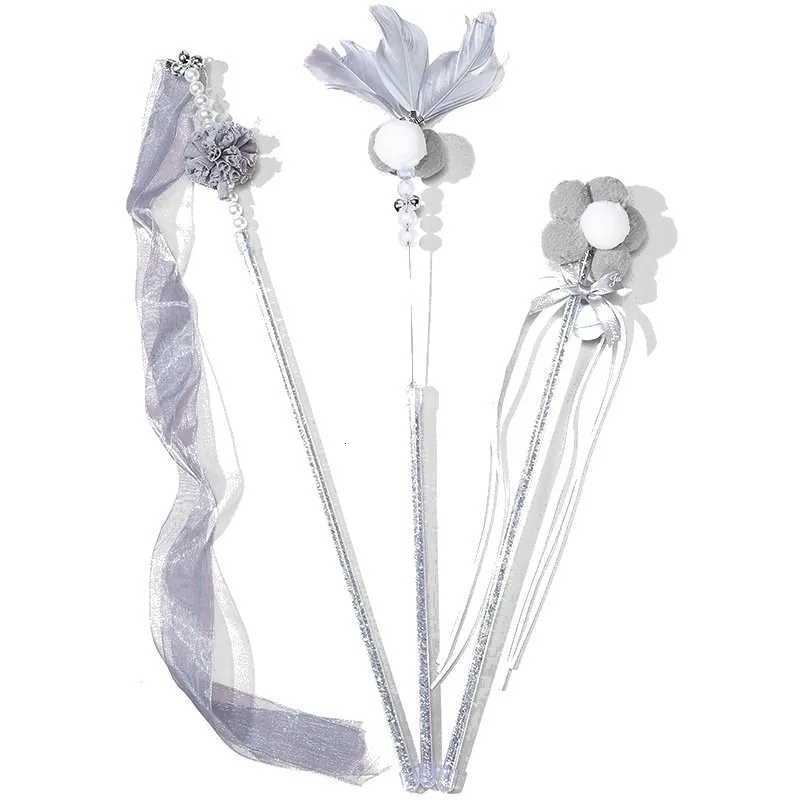 Pet Supplies Cat Toys Cat Teasing Sticks Self Play Bells Fairy Sticks Feathers Self Fun Bite Resistant Long Pole Cat Teasing M251209