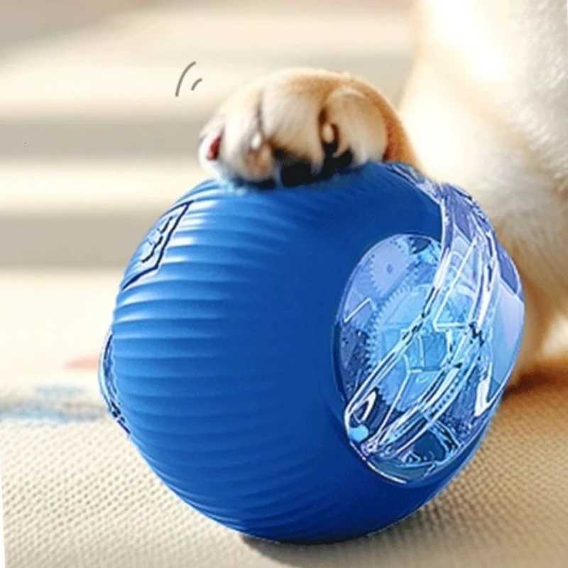 New Cat Interactive Ball Toys Silicone Automatic Rolling Ball With Long Tail Teaser Smart Pet Electric Toy Kitten Cat Toy M251209