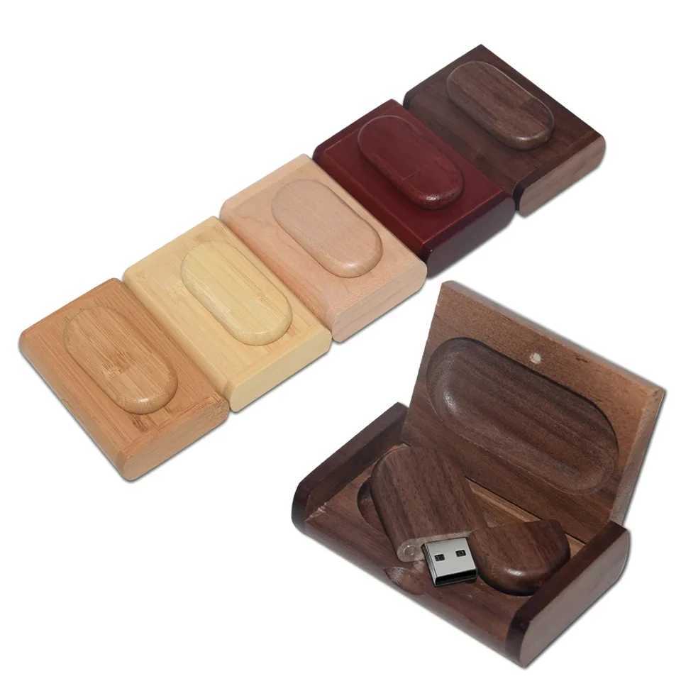 High Speed Wooden USB 30 Flash Drives 256GB 128GB 64GB Pen Drive 16GB 8GB Bamboo Memory Stick Business Gift Usb Stick C251209
