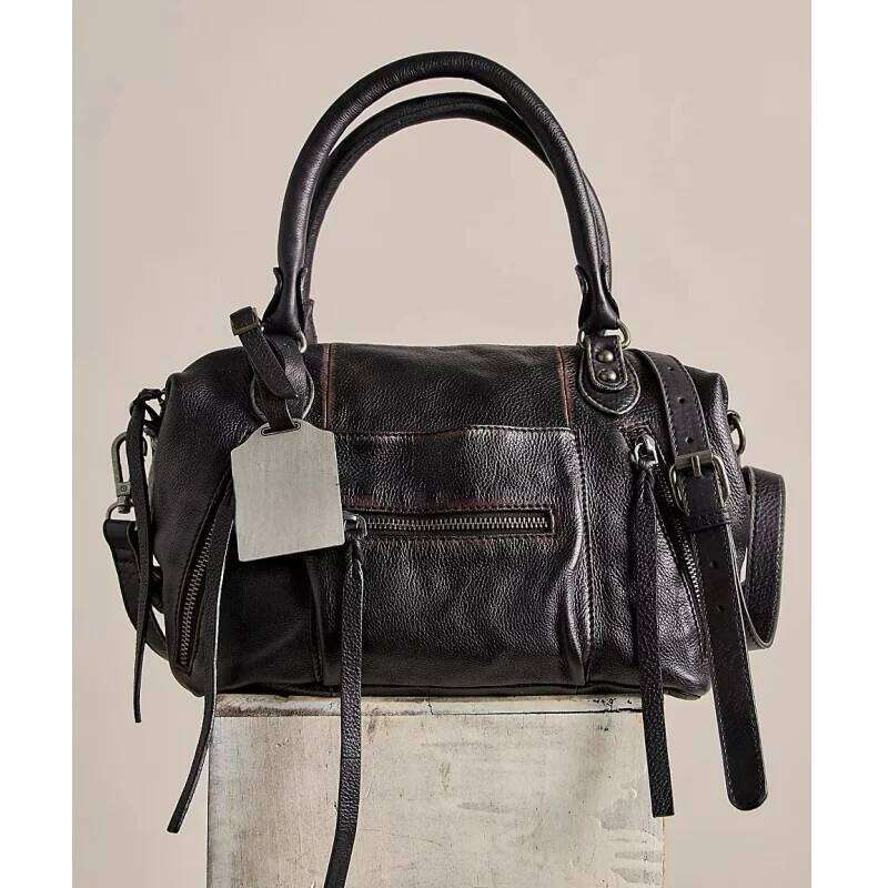 Emerson Tote Bag, Women's Vintage Handbag New Fashion Moto with Straps, Luxury Design Shoulder Bag for Everyday Style Chic