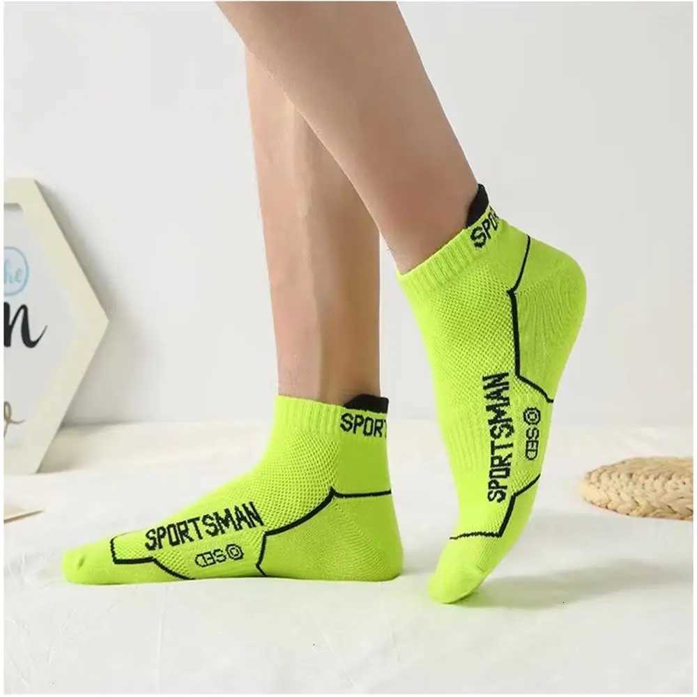 5Pairs/Mens High-quality Cotton Socks Summer Mens Breathable Sports Socks Ankle Socks Casual Thin Style Outdoor Running SocksT251209