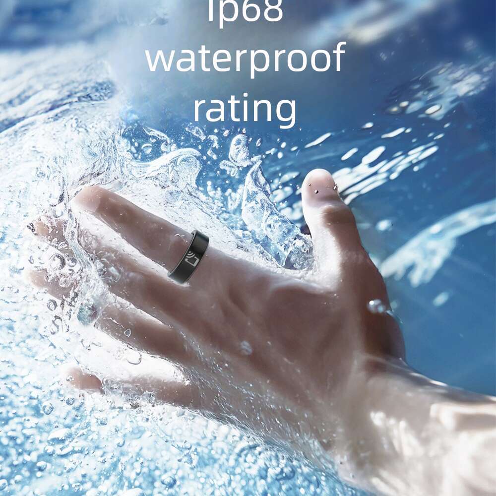 Famous Brand Smarthealth Ceramic Smart Ring NFC Heart Rate Blood Oxygen Sleep IP Waterproof Smartring Health