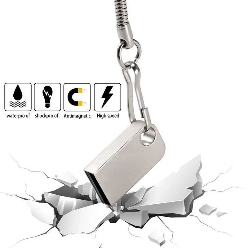 Mini Metal USB30 128GB Business Gift Memory Stick 64GB High Speed USB 30 Flash Drive 32GB Key Chain Pen Drive 16GB 8GB 4G C251209