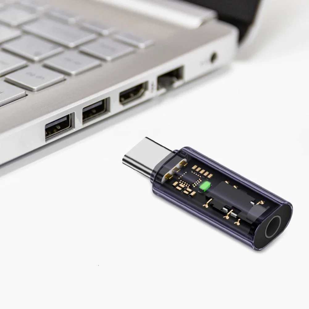 Type C To 35mm Au Adapter USB Type C To 35mm Aux Adapter Earphone AUX Adapter for iPhone 15 Galaxy S24 S23 tra C251209