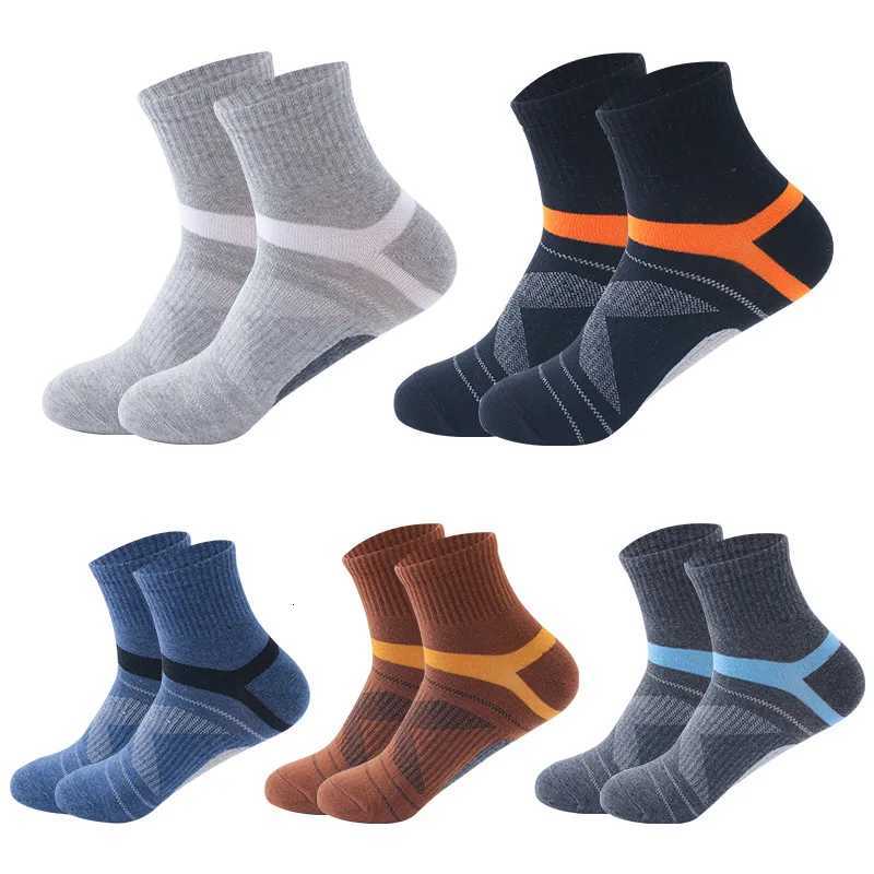 ZTOET High Quality 5Pairs / Lot Combed Cotton Mens Socks New Casual Breathable Active Socks Man Stripe Long Sock EU39-45T251209