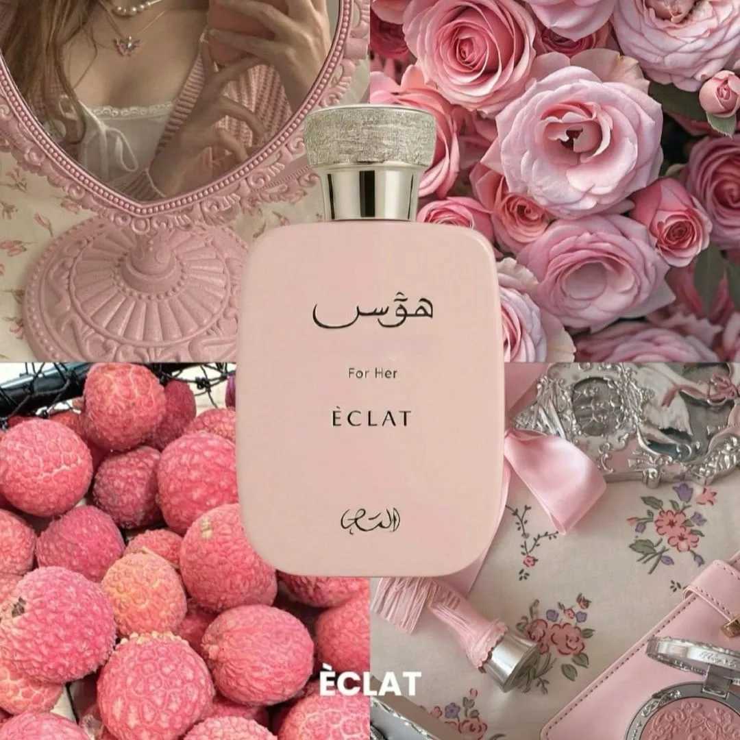 RASASI Hawas ECLAT Perfume 100ml Sweet Red Apple Jasmine Scent Long-Lasting Arabian Perfume for Women Romantic GiftT251209