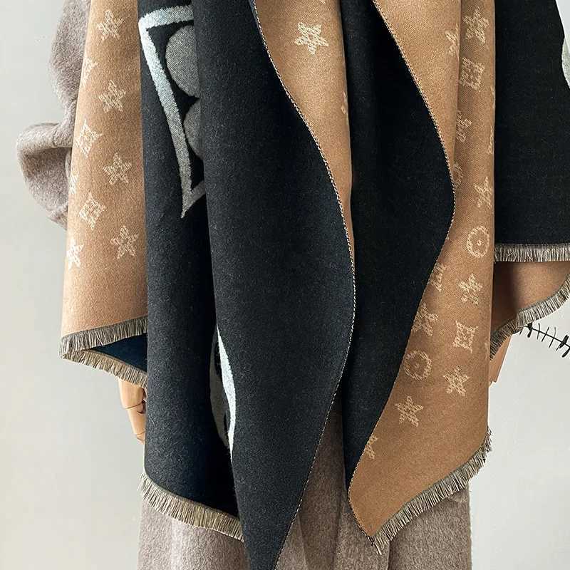 Luxury New Women Fashion Scarf Luxury Autumn Winter Warm Shawls Print Scarves Faux Pashmina Mujer Femme Foulard Bufanda Hijabs Y251208