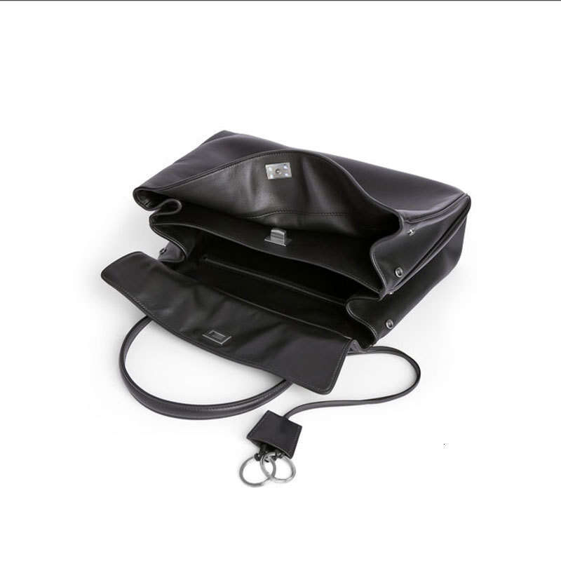 Genuine Leather Women's Rodeo Large Capacity Commuter Tote B Brand Same Style Handbag Shoulder Bag for Women